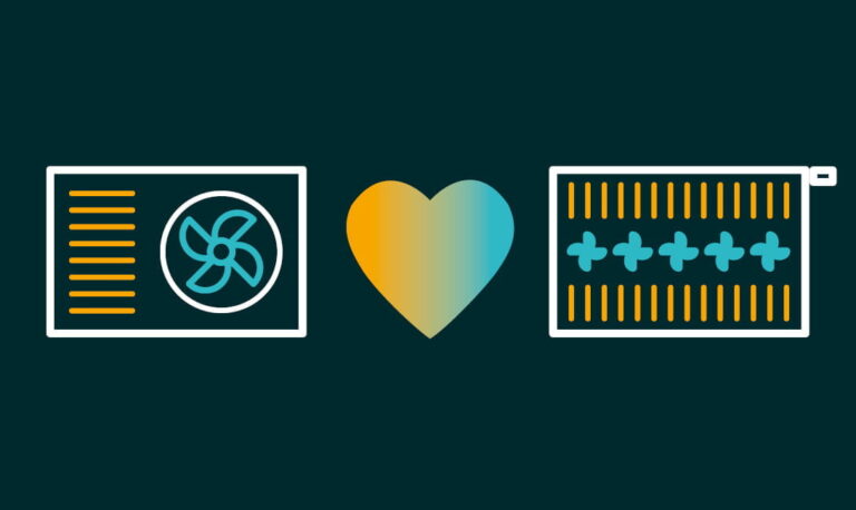 heat pumps do match with radiators