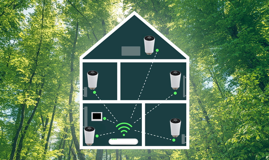 Electronic thermostatic heads Purmo