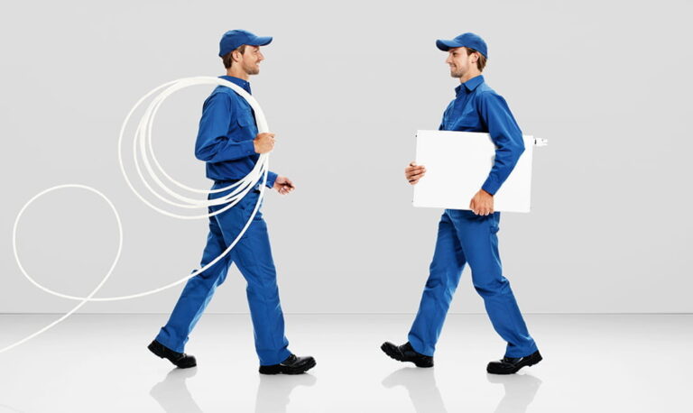 underfloor heating and radiators