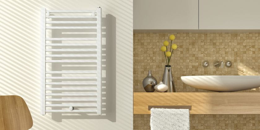 Flores bathroom radiator