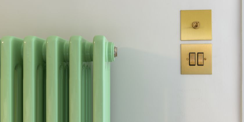 hvac design Barault architects Delta column radiator Purmo