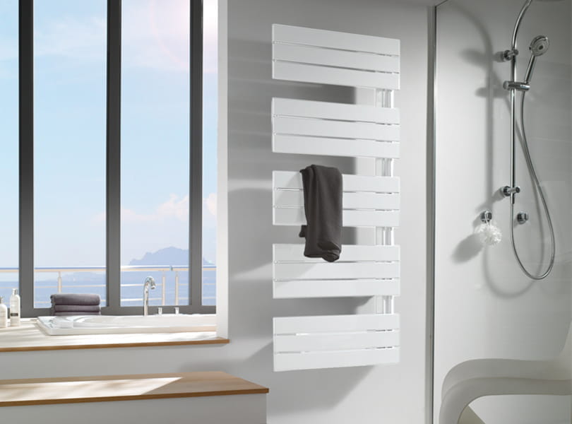 hydronic radiator bathroom