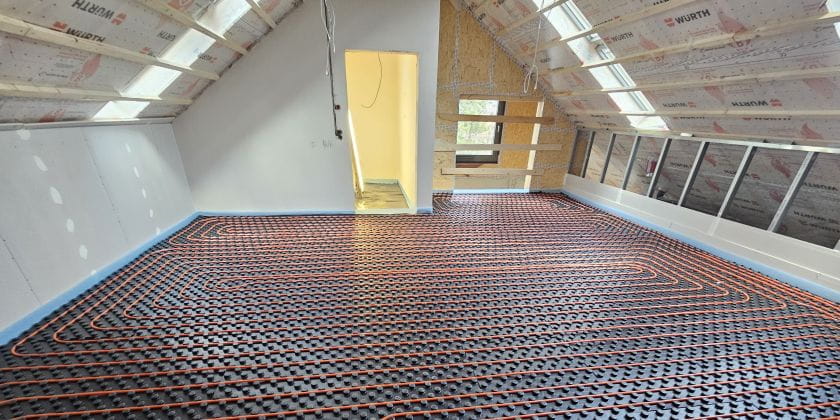 Noppjet 11 underfloor heating system used in Kinderhaus Harlingerode